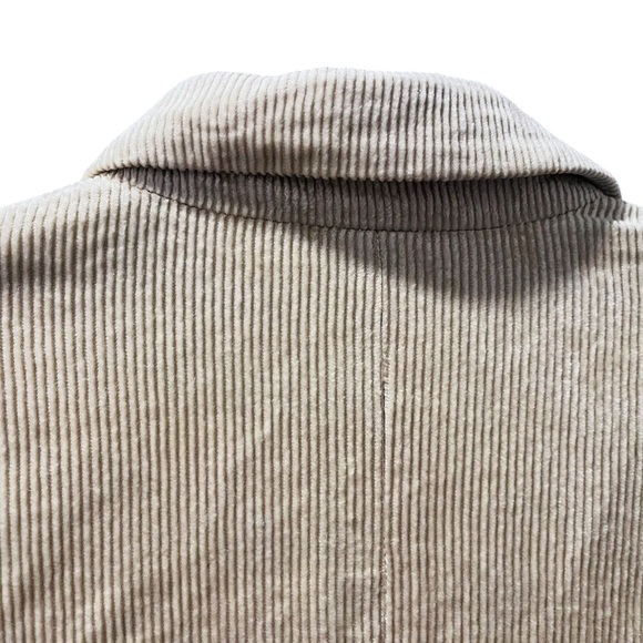 J. Jill Corduroy Cream Blazer Women's Size Small Business Casual Lined Comfort - Picture 6 of 6